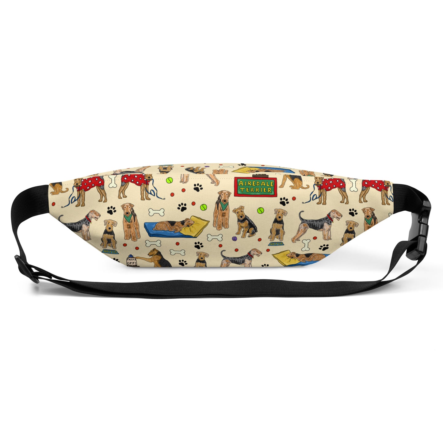 Airedale Terrier Dog Bum Bag by Selina-Jayne