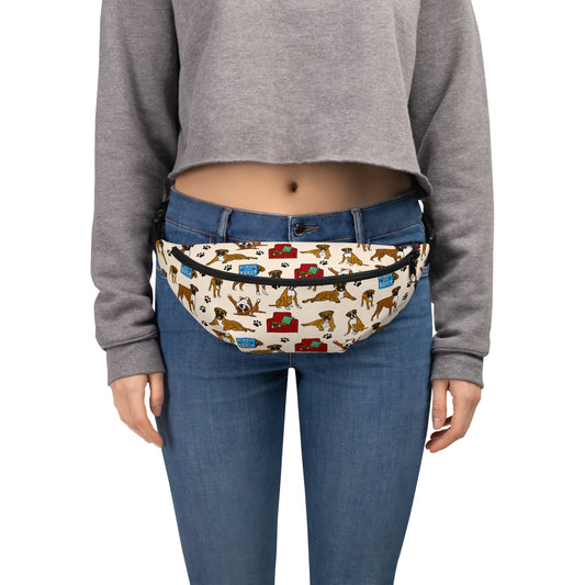 Boxer Dog Bum Bag by Selina-Jayne