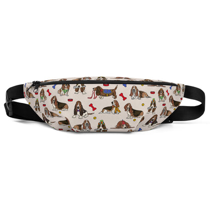 Basset Hounds Bum Bag by Selina-Jayne
