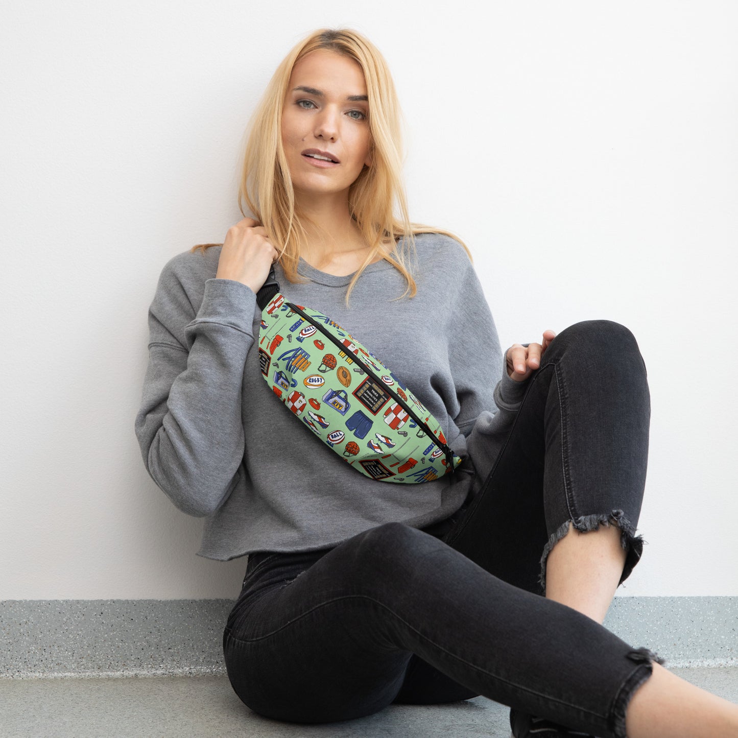 Rugby Bum Bag by Selina-Jayne