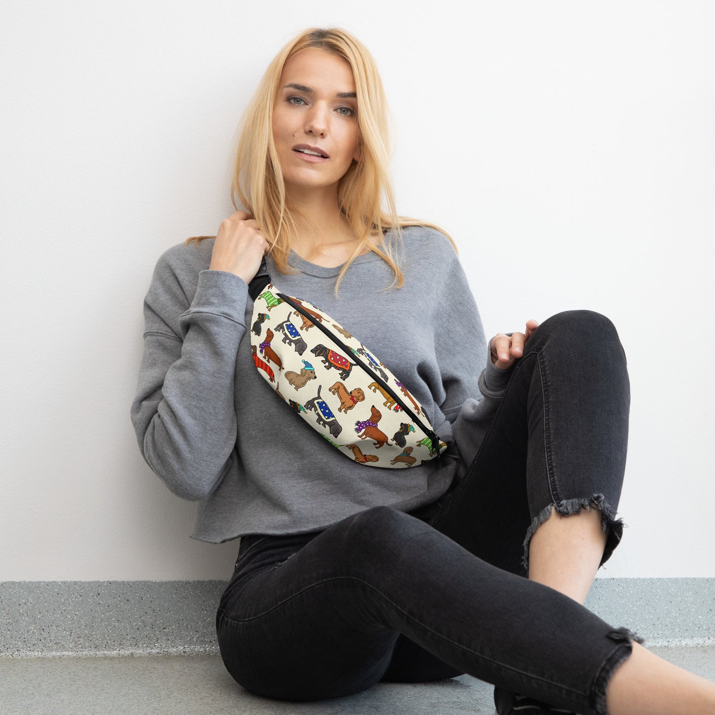 Dachshund Dog Bum Bag by Selina-Jayne