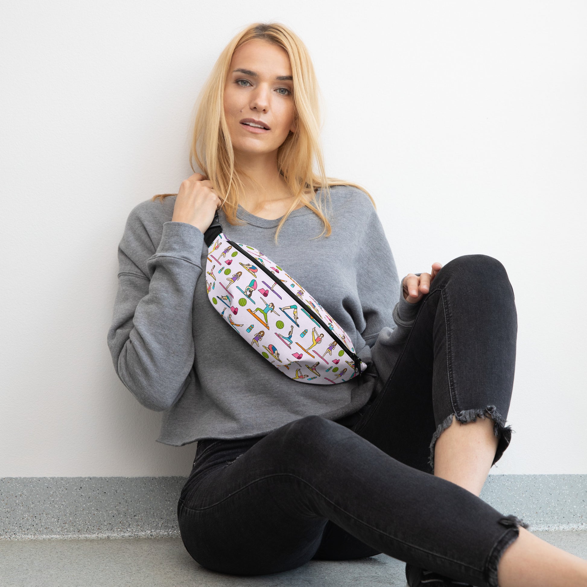 Yoga Bum Bag by Selina-Jayne
