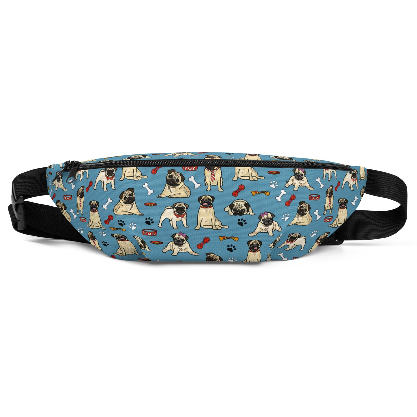 Pug Dogs Bum Bag by Selina-Jayne