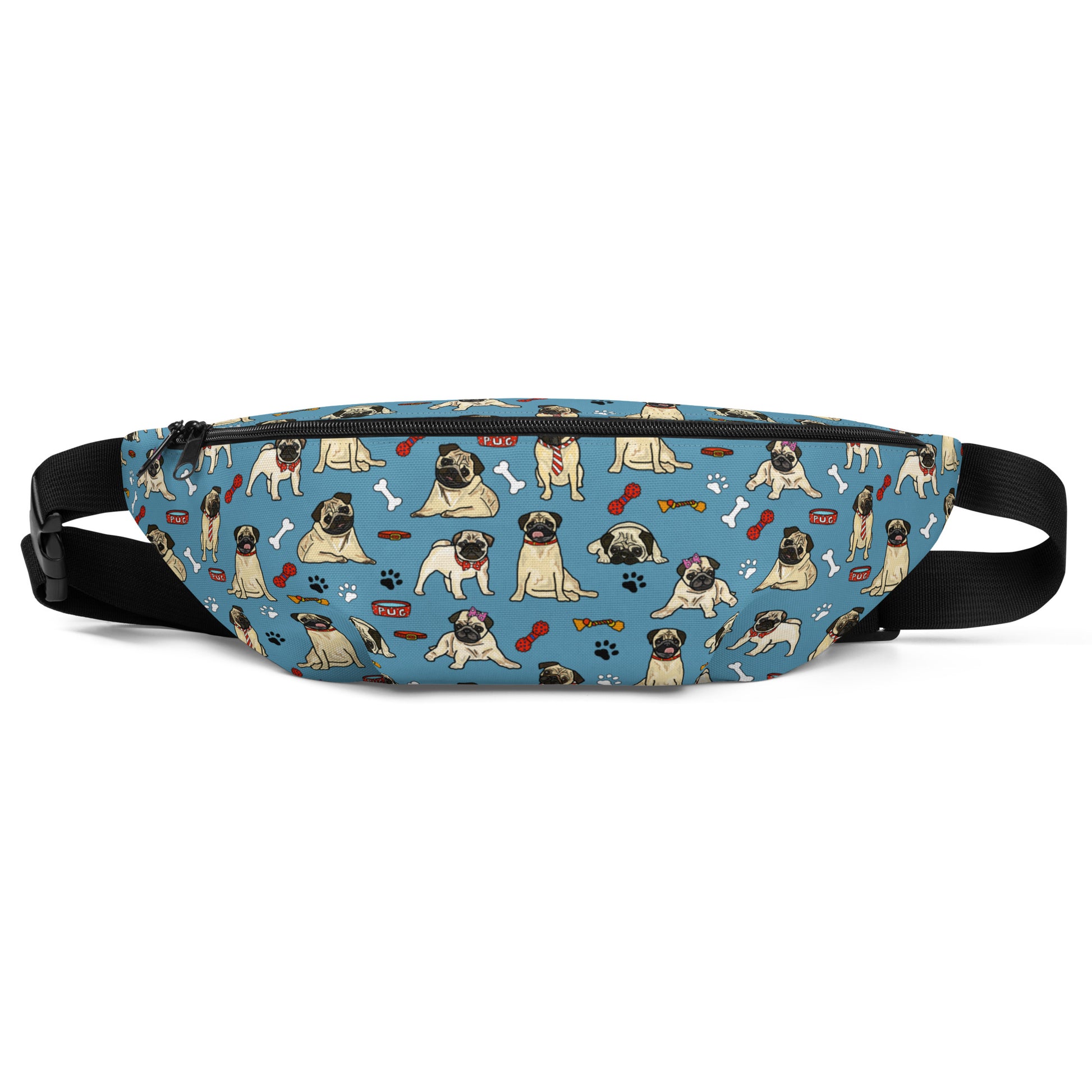 Pug Dogs Bum Bag by Selina-Jayne