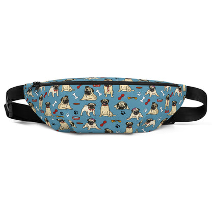Pug Dogs Bum Bag by Selina-Jayne