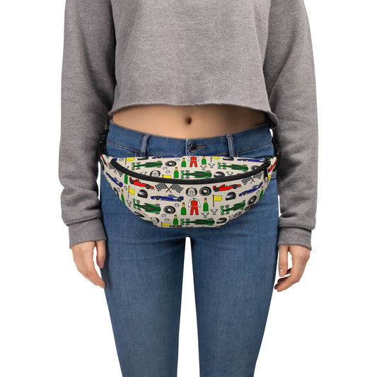 Motor Racing Bum Bag by Selina-Jayne