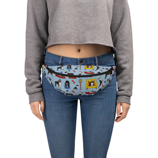 Boston Terrier Dog Bum Bag by Selina-Jayne