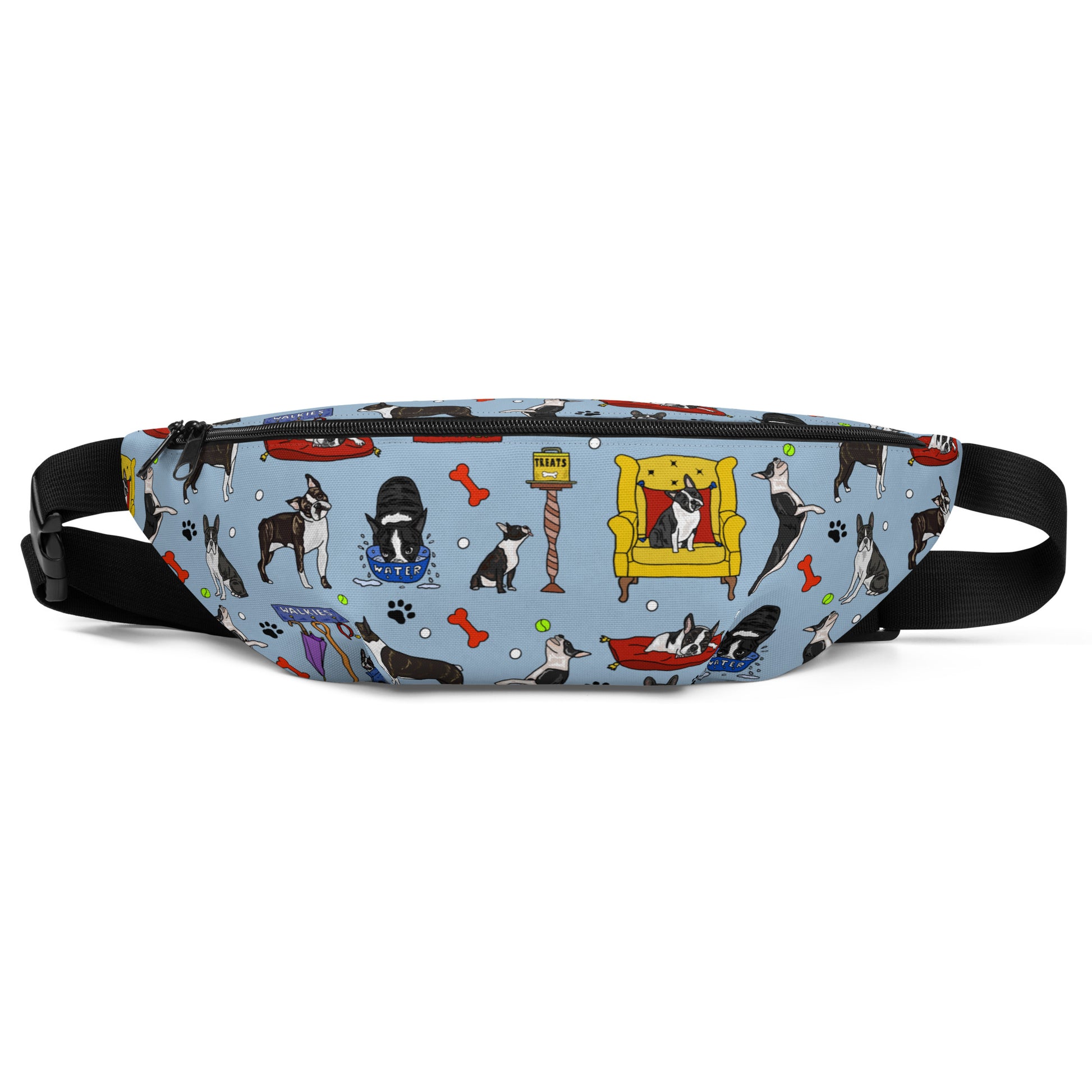 Boston Terrier Dog Bum Bag by Selina-Jayne