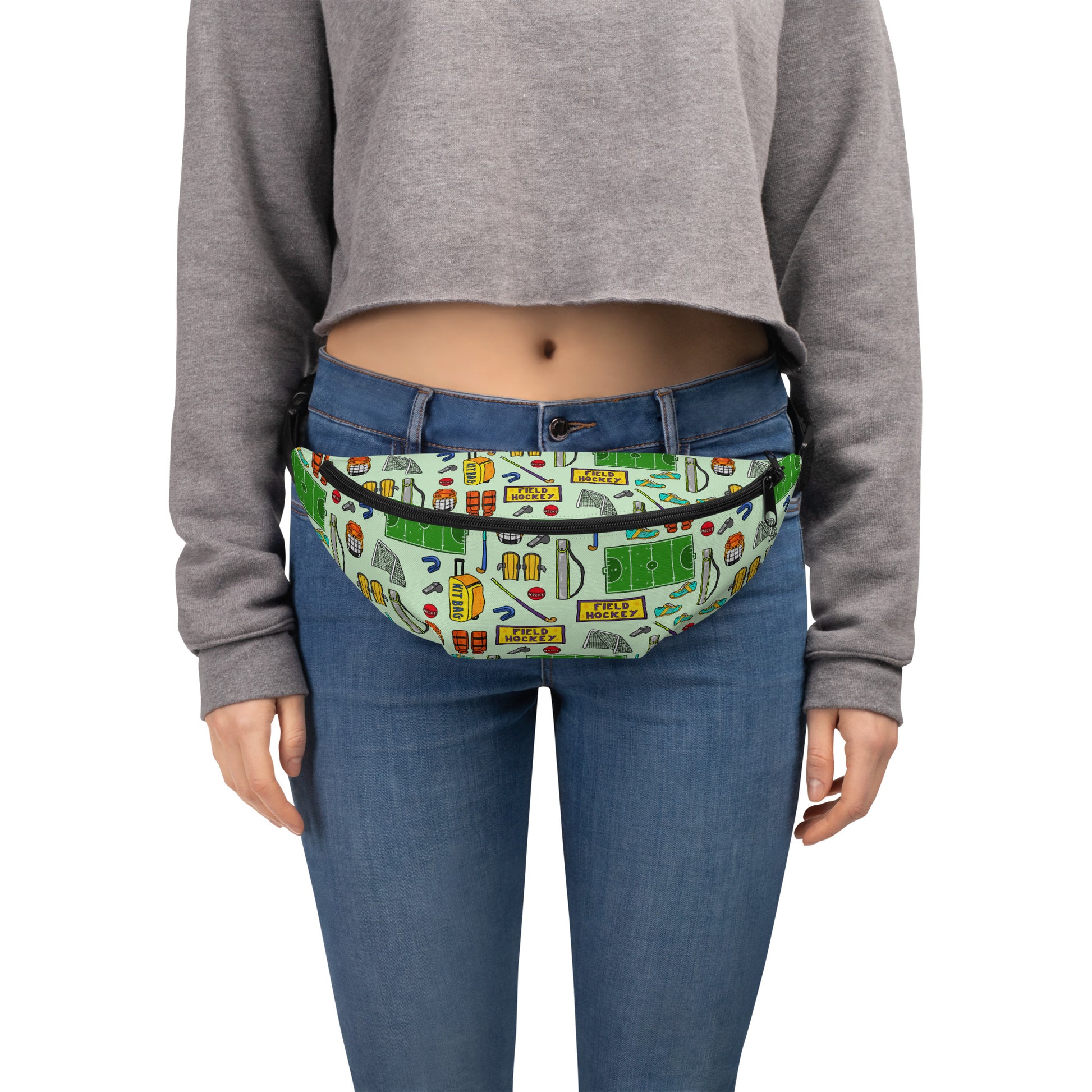Field Hockey Bum Bag by Selina-Jayne