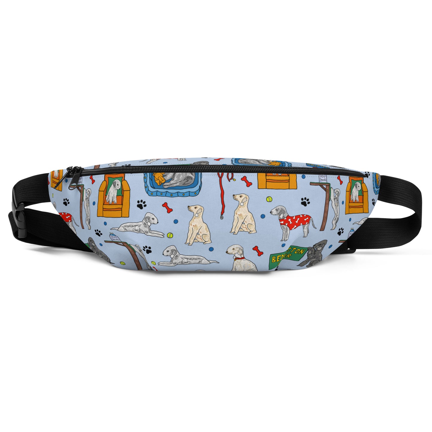 Bedlington Terrier Dog Bum Bag by Selina-Jayne