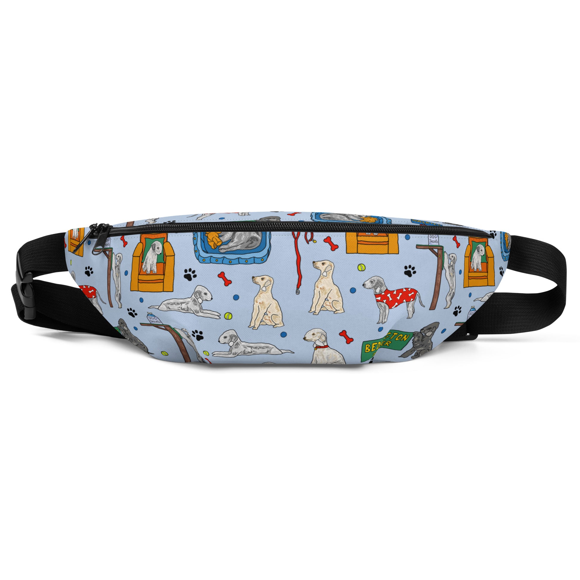 Bedlington Terrier Dog Bum Bag by Selina-Jayne
