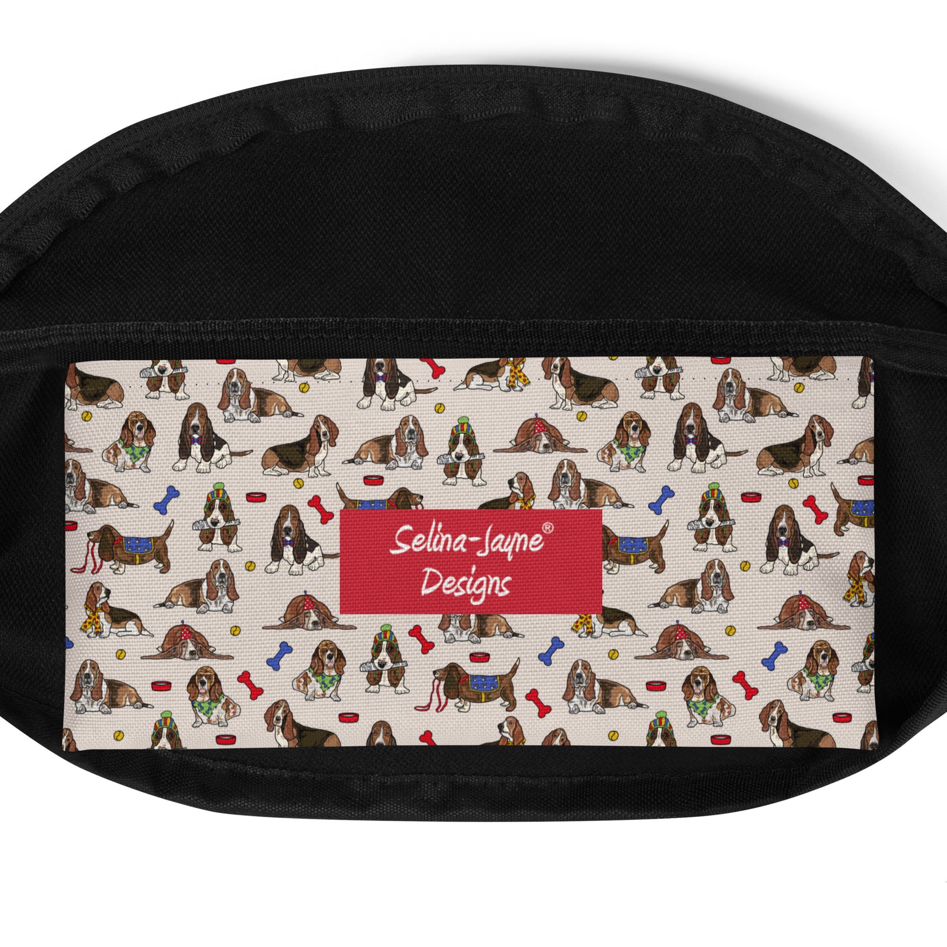 Basset Hounds Bum Bag by Selina-Jayne