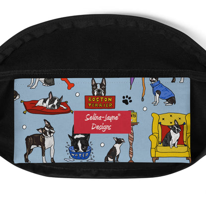 Boston Terrier Dog Bum Bag by Selina-Jayne