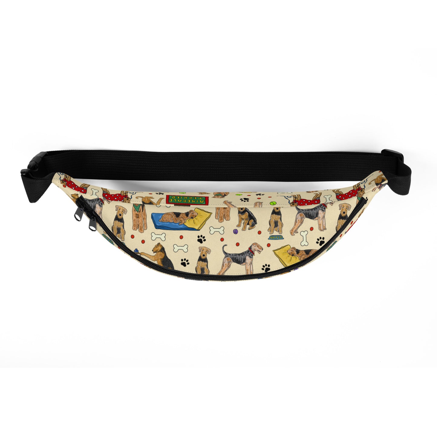 Airedale Terrier Dog Bum Bag by Selina-Jayne