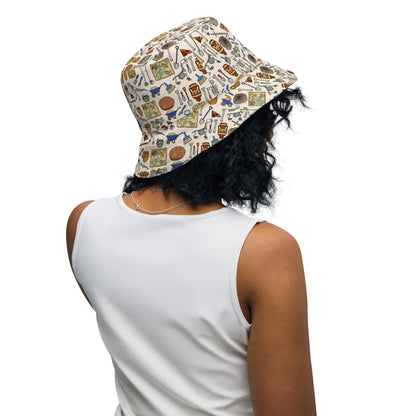 Archaeologist Reversible Bucket Hat by Selina-Jayne