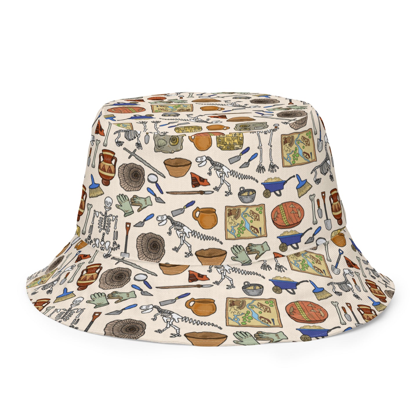 Archaeologist Reversible Bucket Hat by Selina-Jayne