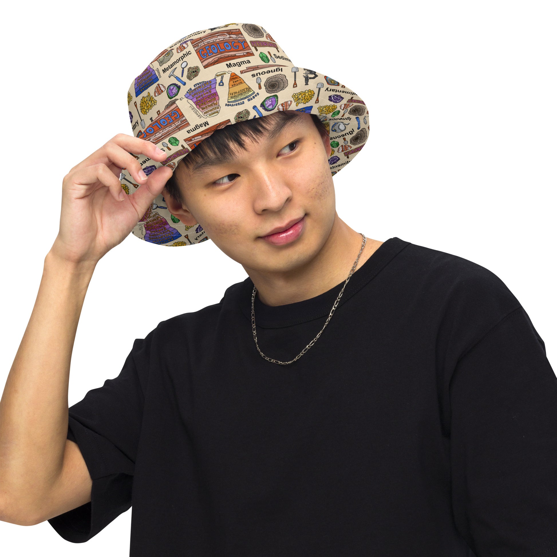 Geology Reversible Bucket Hat by Selina-Jayne