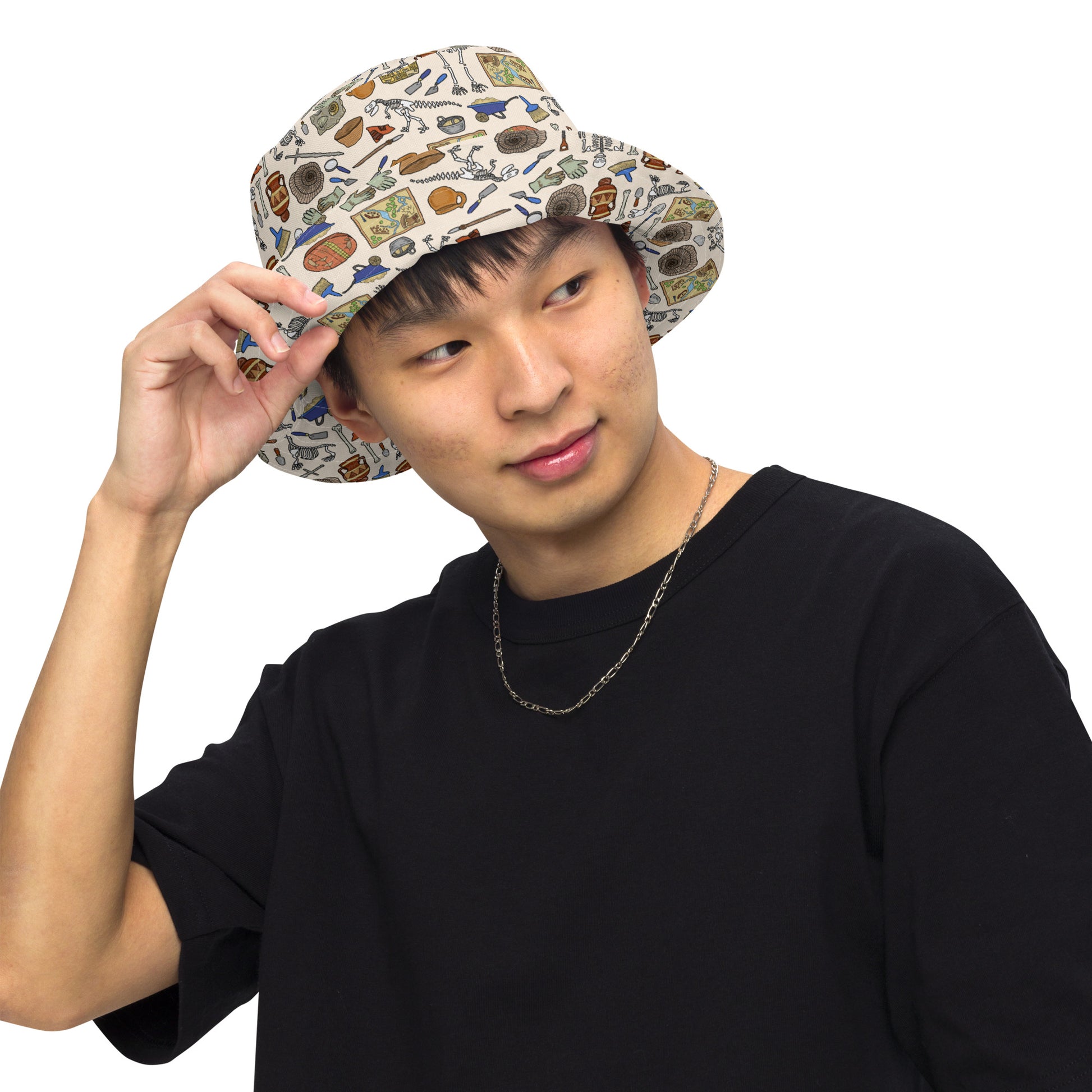 Archaeologist Reversible Bucket Hat by Selina-Jayne