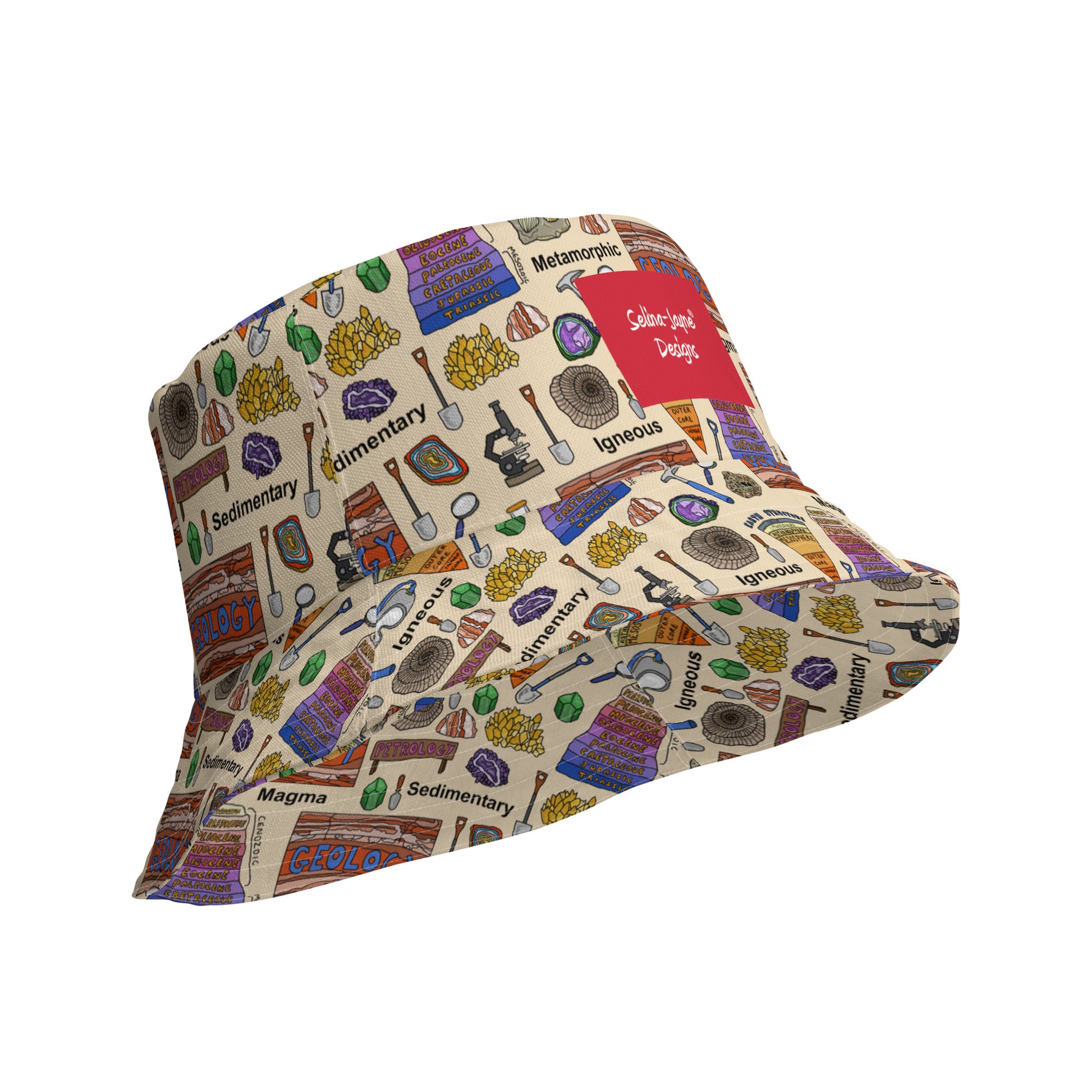 Geology Reversible Bucket Hat by Selina-Jayne