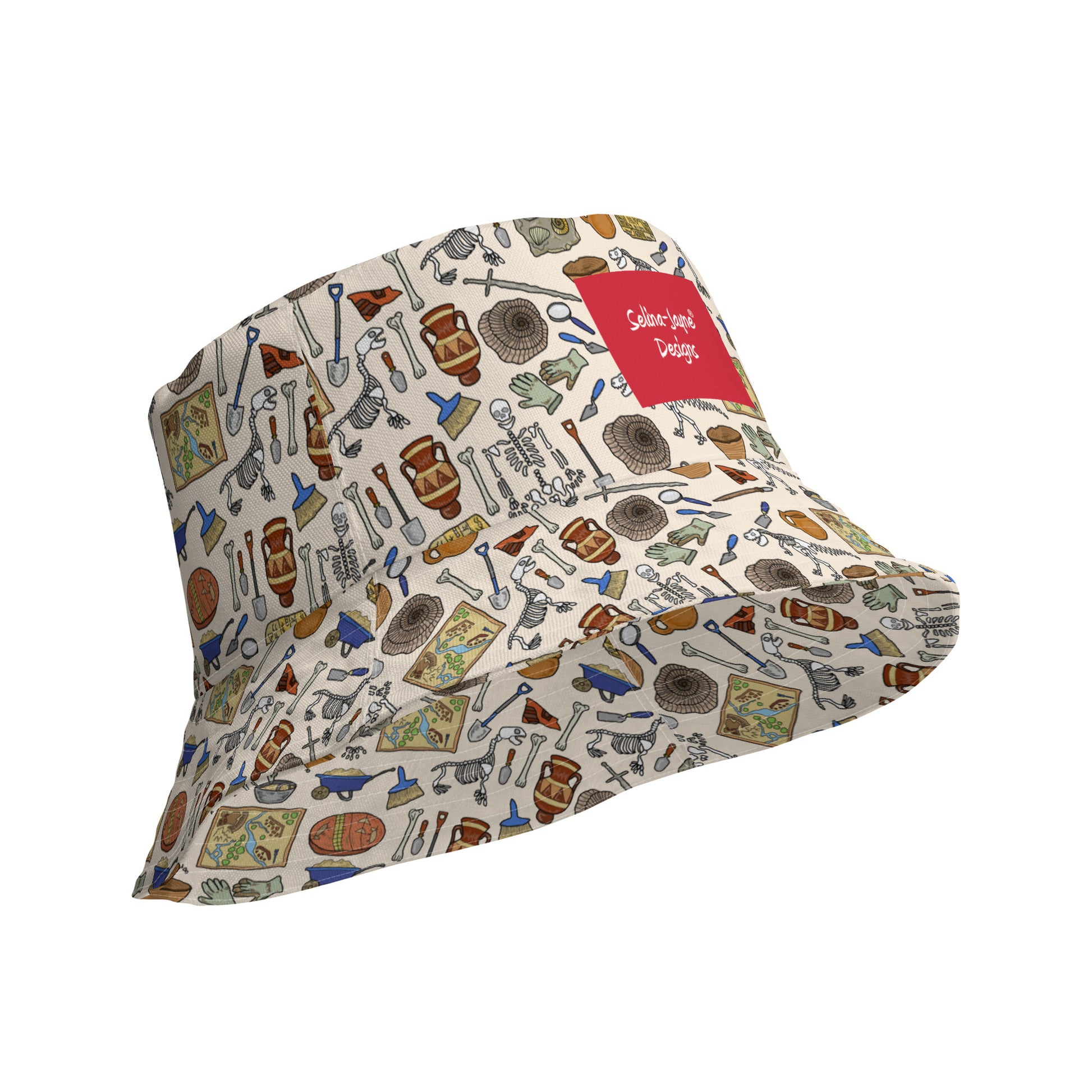 Archaeologist Reversible Bucket Hat by Selina-Jayne