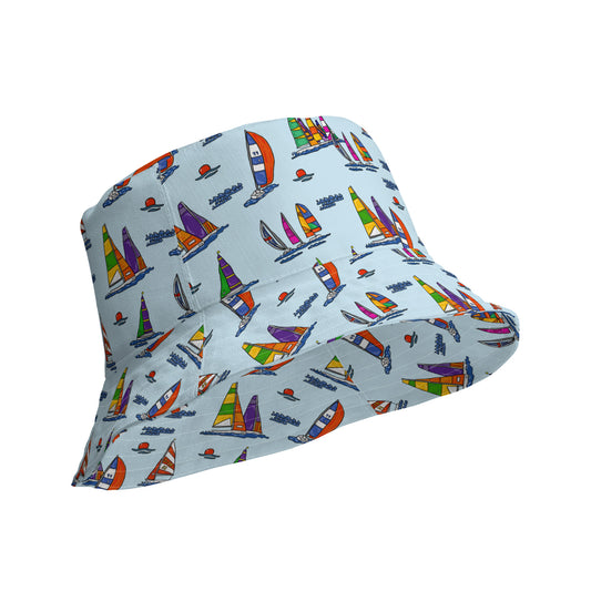 Sailing Reversible Bucket Hat by Selina-Jayne