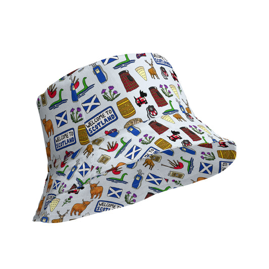 Scotland Reversible Bucket Hat by Selina-Jayne