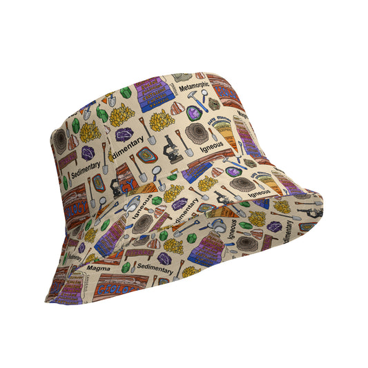Geology Reversible Bucket Hat by Selina-Jayne