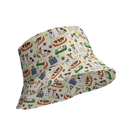 Jack Russell Reversible Bucket Hat by Selina-Jayne