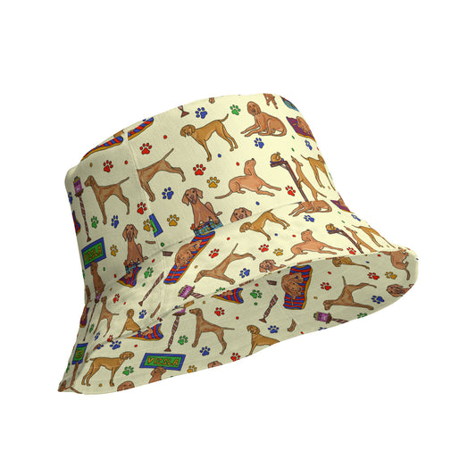 Vizsla Reversible Bucket Hat by Selina-Jayne
