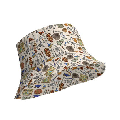 Archaeologist Reversible Bucket Hat by Selina-Jayne