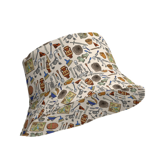 Archaeologist Reversible Bucket Hat by Selina-Jayne