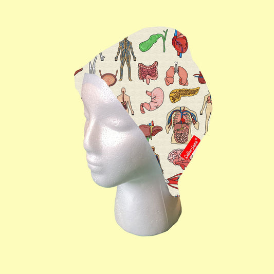 Anatomy Scrub Cap by Selina-Jayne