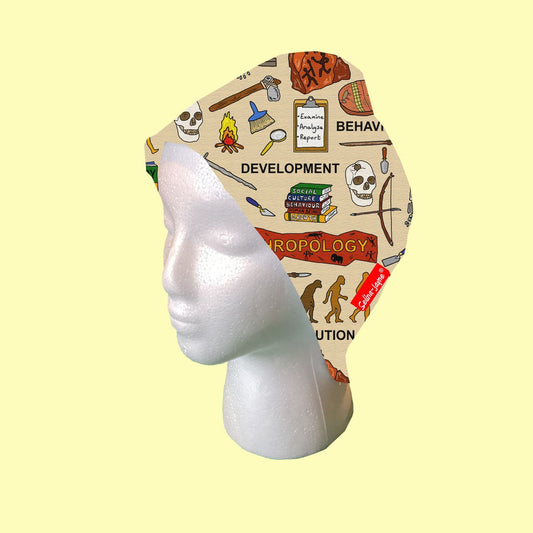 Anthropologist Scrub Cap by Selina-Jayne