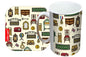 Antiques Mug and Coaster Gift Set by Selina-Jayne