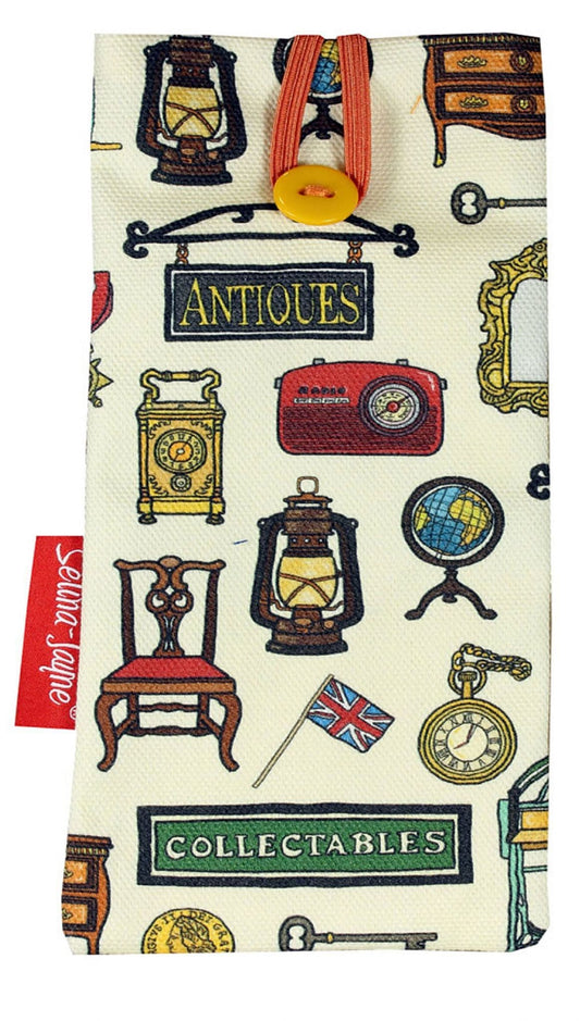 Antiques Soft Glasses Case by Selina-Jayne