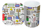 Architect Mug and Coaster Gift Set by Selina-Jayne