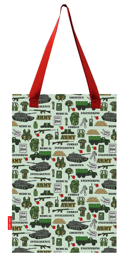 Army Tote Bag by Selina-Jayne