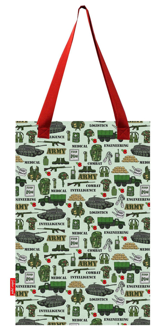 Army Tote Bag by Selina-Jayne