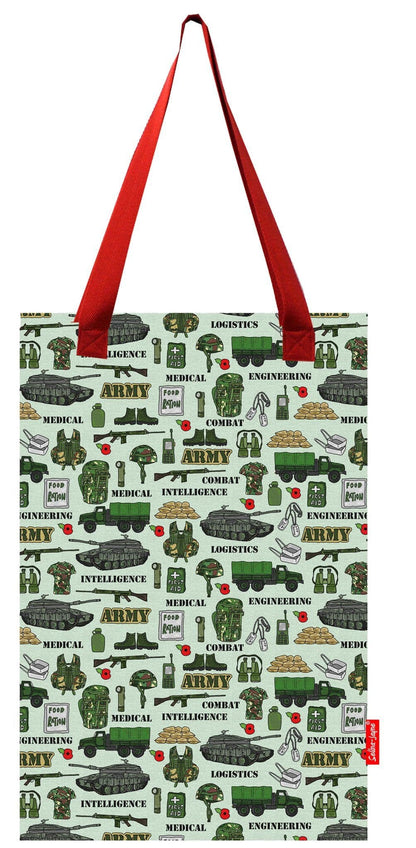 Army Tote Bag by Selina-Jayne
