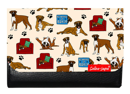 Boxer Dog Ladies Purse by Selina-Jayne