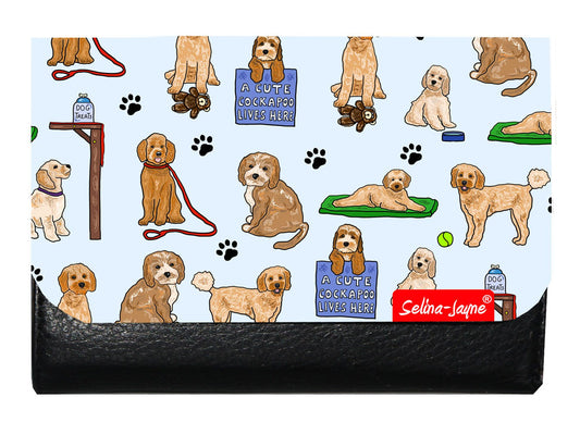 Cockapoo Dogs Ladies Purse by Selina-Jayne