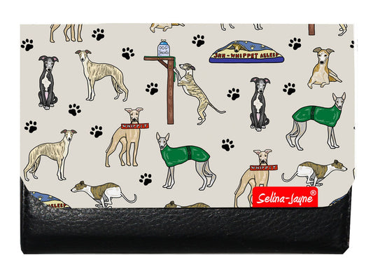 Whippet Dogs Ladies Purse by Selina-Jayne