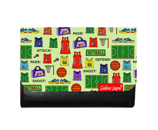 Netball Ladies Purse by Selina-Jayne