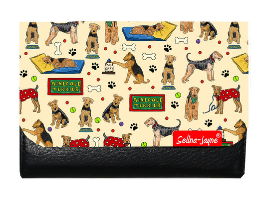Airedale Terrier Ladies Purse by Selina-Jayne