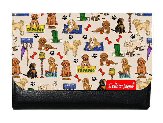 Cavapoo Ladies Purse by Selina-Jayne