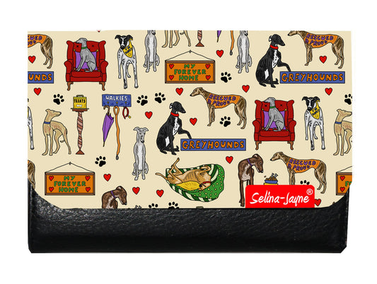 Retired Greyhound Ladies Purse by Selina-Jayne