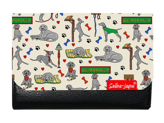 Weimaraner Dog Ladies Purse by Selina-Jayne