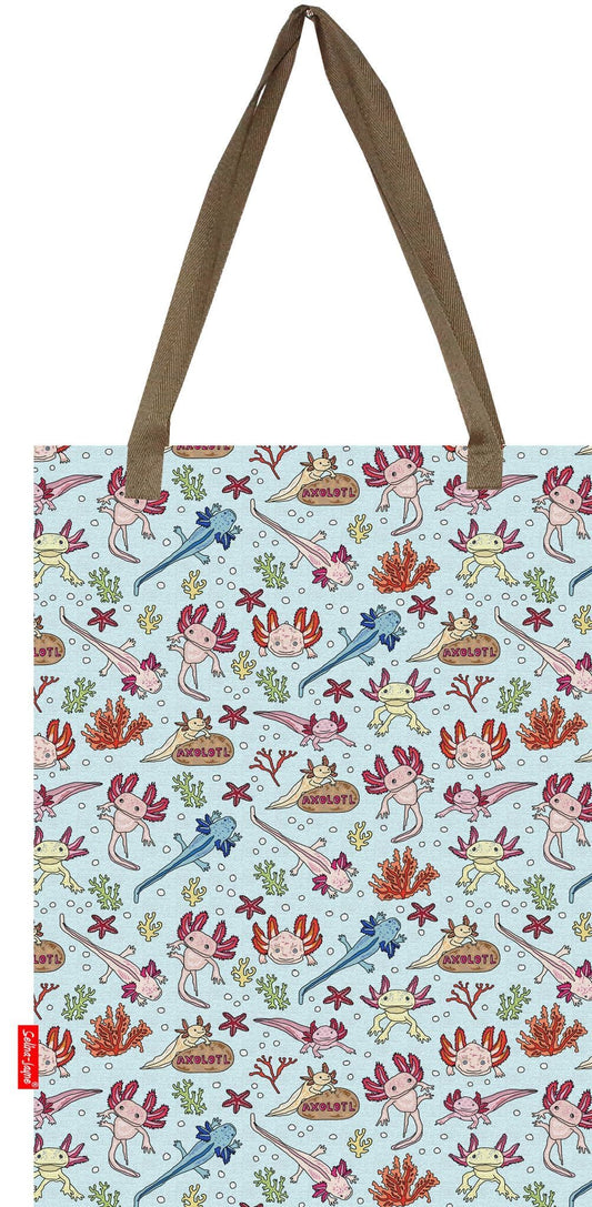 Axolotl Tote Bag by Selina-Jayne