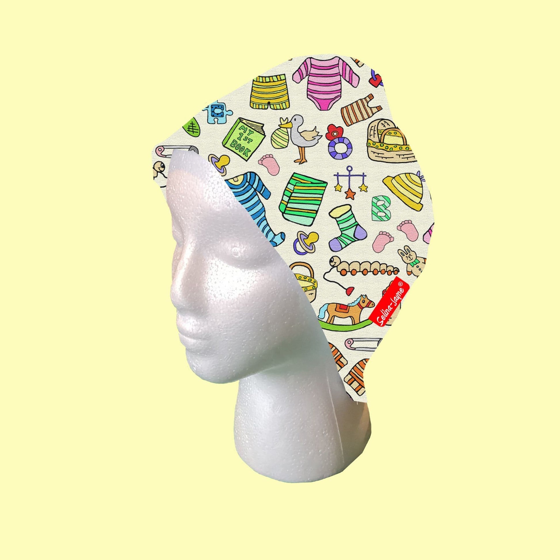 Baby Scrub Cap by Selina-Jayne