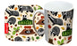 Badgers Mug and Coaster Gift Set by Selina-Jayne